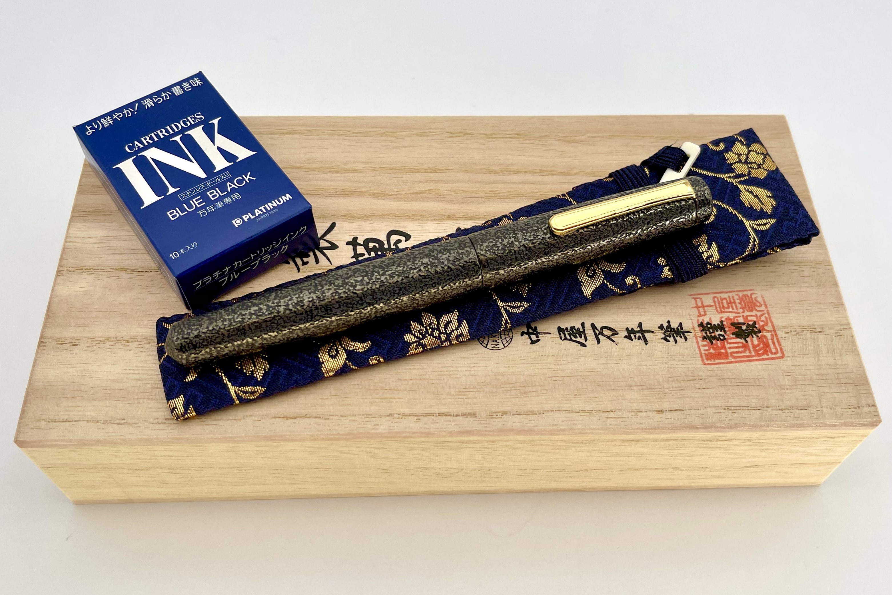 NakayaPiccoloLongWriterIshimeKanshitsuinSilverFinishFP_F